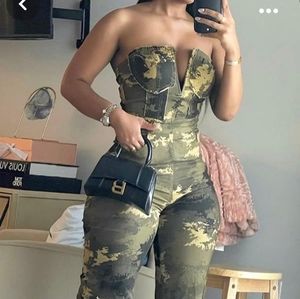 Camoflague jumpsuit